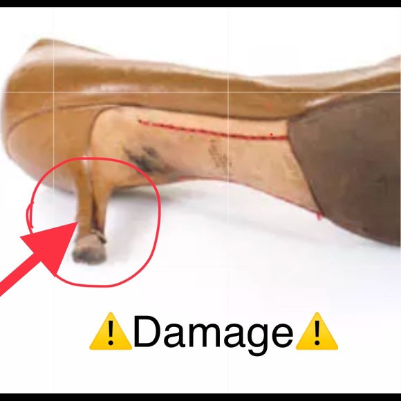 VALENTINO POINTED TOE PUMPS SIZE 7.5 M - Picture 8 of 8